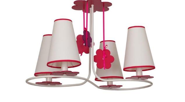 Lampy wiszące Praslin do pokoju dziecięcego. Oświetlenie dla małej elegantki